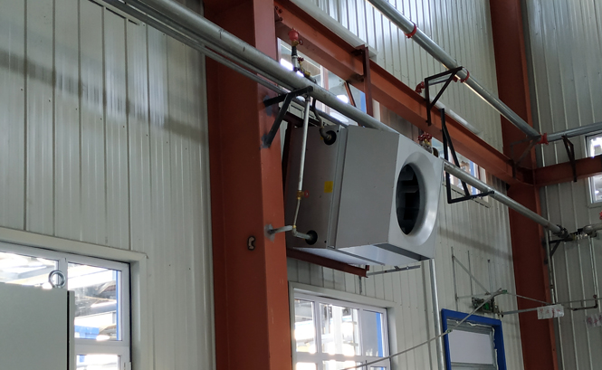 AirTS高大空間側裝式制熱機組