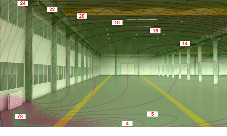 散熱器溫度場(chǎng)圖